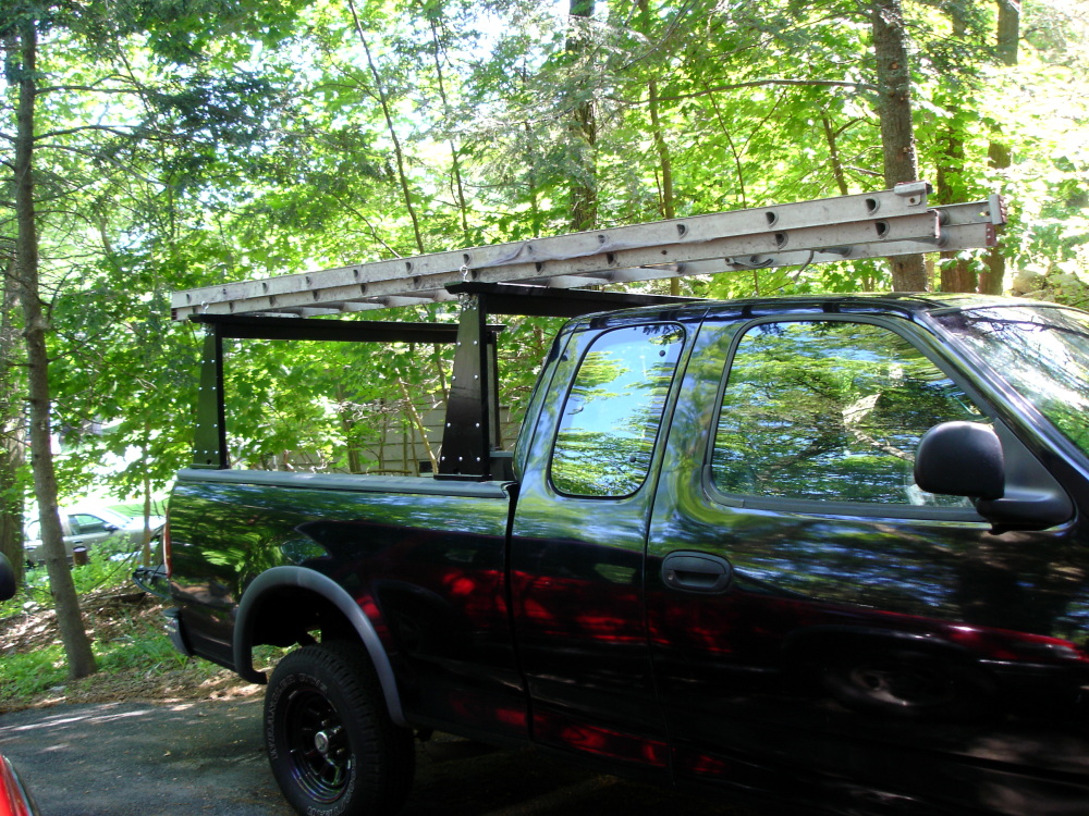  Truck Rack together with Homemade Canoe Rack Pickup Truck. on homemade