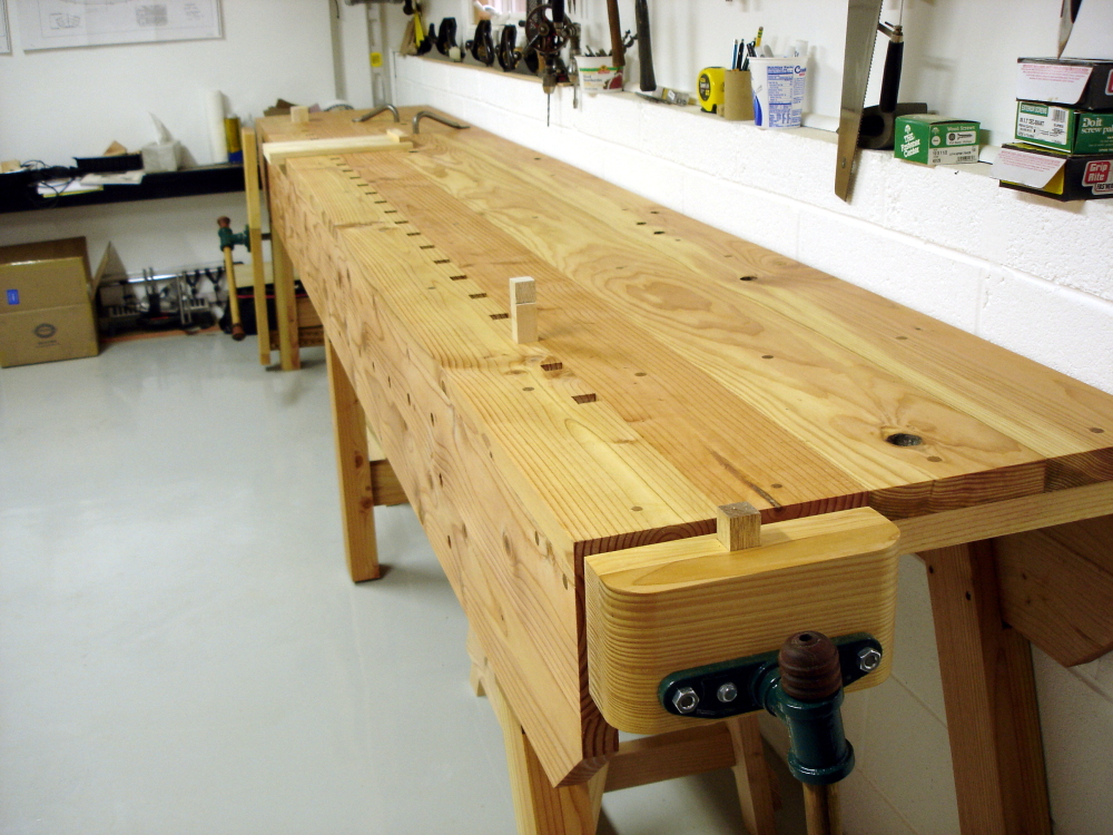 Wood Shop Work Benches Plans