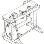 drawing of lathe