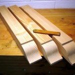photo of three foot pieces