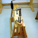 photo of drilling the puppet