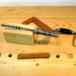 photo of square block before being drilled