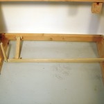 photo of complete treadle mechanism