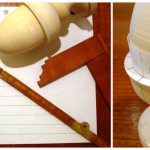 photo of making and using a 13 segment ruler