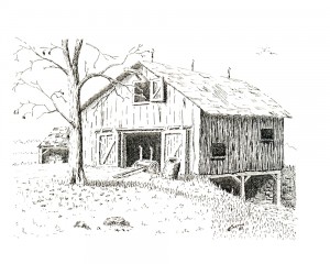 old barn