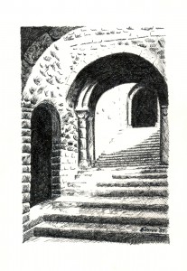 castle steps