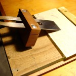 plane jig holding an iron