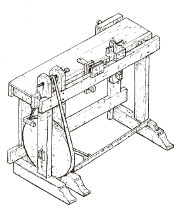 drawing of lathe