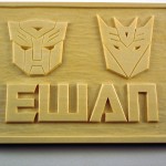 photo of Ewan's name board