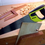 photo - resawing with handsaw