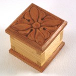 photo of completed ring box