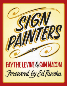 book cover - Sign Painters