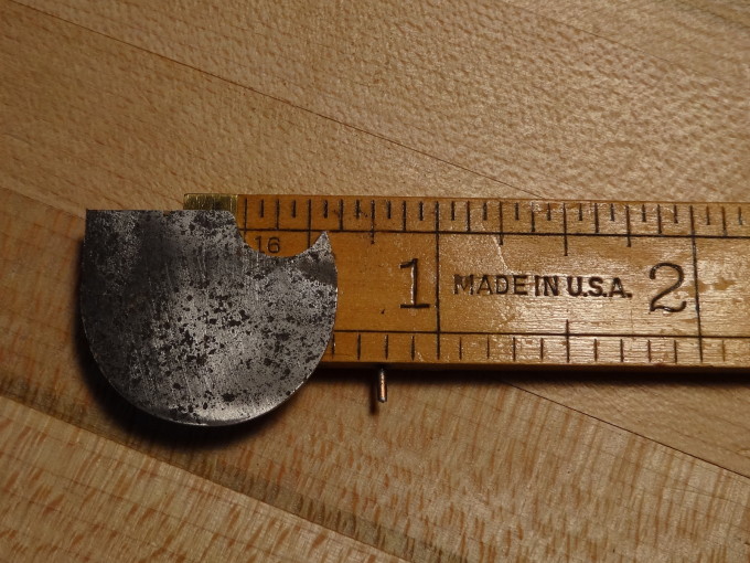 Cutter - piece of an old saw blade