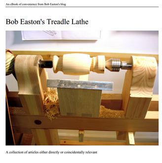 cover page of Treadle Lathe eBook