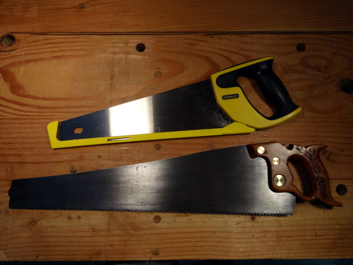 photo of two saws