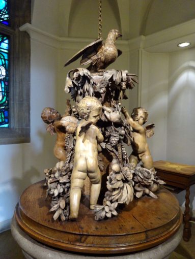 photo of Baptistry font cover