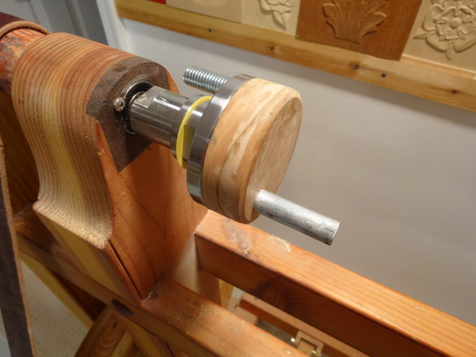 photo of revised crank