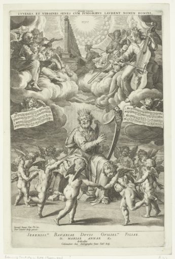 an engraving by Sadeler
