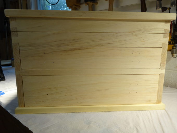 photo of front of the tool chest