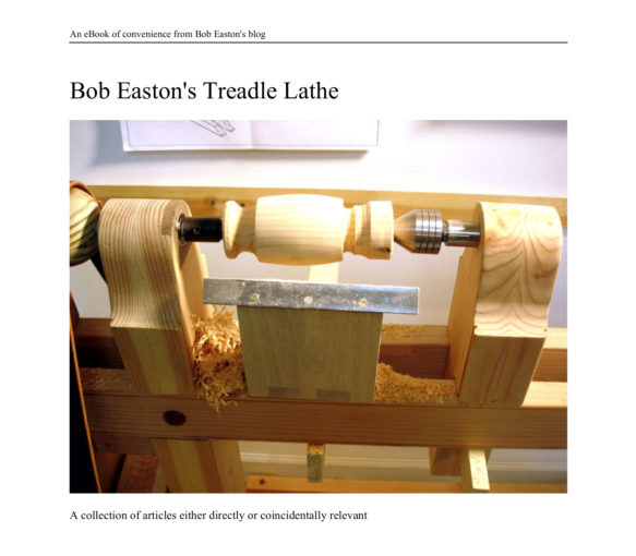 cover of Treadle Lathe eBook