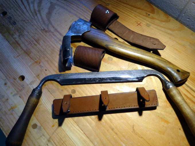 photo of adze and drawknife from Sergey Ivin