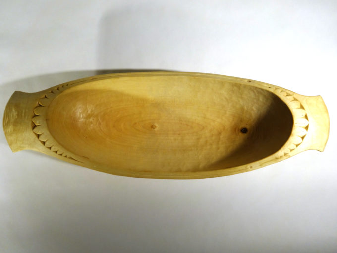 photo - completed bowl - top view